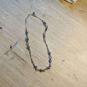 Amethyst Chain Necklace